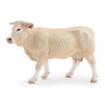 Figur einer blonden Aquitaine-Kuh PA-51185 Papo 1