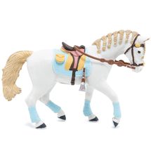 Blaue Modereiter-Pferdefigur PA51545-3615 Papo 1