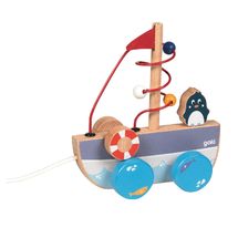 Ziehschiff mit Motorikschleife GK54849 Goki 1