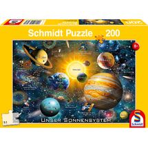 Puzzle Unser Sonnensystem 200 Teile S-56308 Schmidt Spiele 1