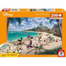 Puzzle Mickey und Minnie in Florida 200 Teile S-56559 Schmidt Spiele 1