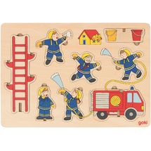 Aufstellpuzzle Feuerwehr GK57471 Goki 1