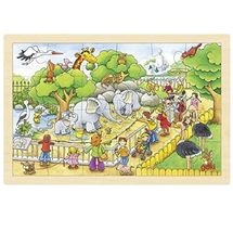 Einlegepuzzle Zoobesuch GK57808 Goki 1