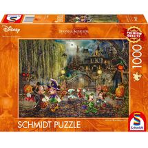 Puzzle Mickey und Minnie zu Halloween 1000 Teile S-58033 Schmidt Spiele 1