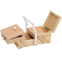 Nähkästchen mit weißem Griff GK58415 Goki 1