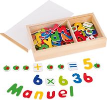 Magnet-Alphabet und Zahlen GK58955 Goki 1