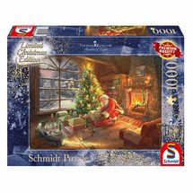 Puzzle Der Weihnachtsmann ist da 1000 Teile S-59495 Schmidt Spiele 1
