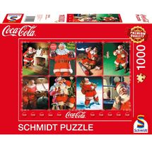 Puzzle Coca-Cola Weihnachtsmann 1000 Teile S-59956 Schmidt Spiele 1