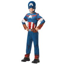 Captain America Kinderkostüm, 7-8 Jahre R640832-T78 Rubies 1