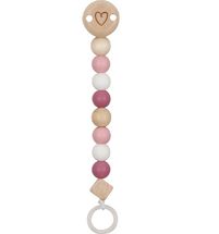 Schnullerkette rosa Herz GK65240 Goki 1