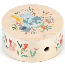 Cajon-Trommel Tiere der Welt Sarah Betz V7113 Vilac 1