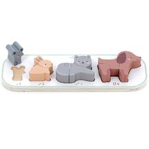 Formenpuzzle Ich lerne Tiere zählen V7118 Vilac 1
