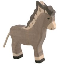 Eselfigur HZ-80046 Holztiger 1