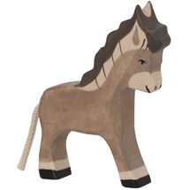 Eselfigur, klein HZ-80049 Holztiger 1