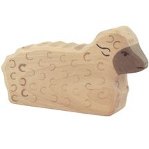 Schaffigur, liegend HZ-80074 Holztiger 1