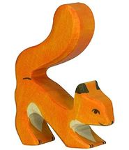 Rote Eichhörnchen-Figur HZ-80105 Holztiger 1