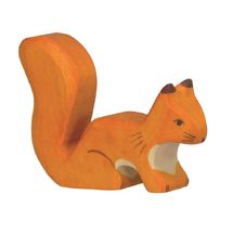 Rote Eichhörnchen-Figur HZ-80107 Holztiger 1