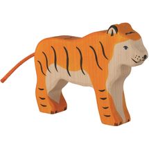 Tigerfigur, stehend HZ-80136 Holztiger 1