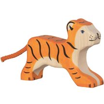Kleine Tigerfigur HZ-80137 Holztiger 1