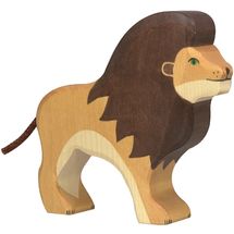Löwenfigur HZ-80139 Holztiger 1