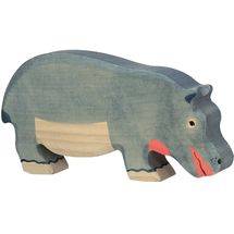 Nilpferdfigur HZ-80161 Holztiger 1