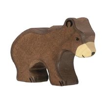 Kleine Braunbärenfigur HZ-80185 Holztiger 1