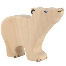 Eisbär-Figur, klein HZ-80209 Holztiger 1