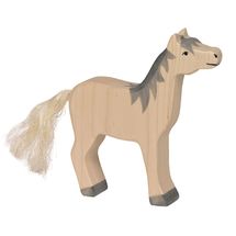 Stehende Pferdefigur HZ-80360 Holztiger 1