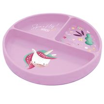 Silikon-Teller Sparkly das Einhorn SJ-SI0689 Sassi Junior 1