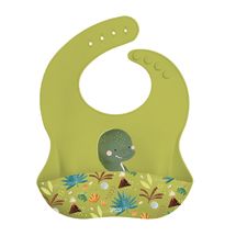 Silikon-Lätzchen Cracky der Dinosaurier SJ-SI0993 Sassi Junior 1