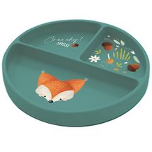 Silikon-Teller Crunchy der Fuchs SJ-SI1662 Sassi Junior 1