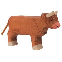 Hochlandrind-Kuhfigur HZ-80556 Holztiger 1