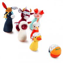 Kegelspiel Bauernhof LL83159 Lilliputiens 1