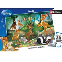 Puzzle Bambi Familienspaziergang 30 Teile N862818 Nathan 1
