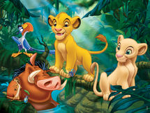 Puzzle Simba & Co 30 Teile N863136 Nathan 1