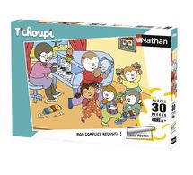 Puzzle T'choupi Musik machen 30 Teile N863686 Nathan 1