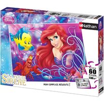 Puzzle Arielle Die Meerjungfrau 60 Teile N86634 Nathan 1