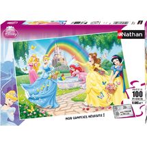 Puzzle Disney-Prinzessinnen 100 Teile N86708 Nathan 1