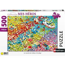 Puzzle Die Welt der Smilies 500 Teile N872381 Nathan 1