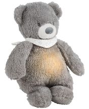 Nachtlicht Kuscheltier Bär Sleepy - grau NA876629 Nattou 1