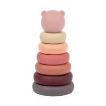 Stapelturm aus Silikon rosa NA876841 Nattou 1
