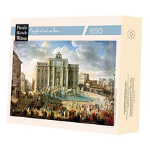 Der Trevi-Brunnen in Rom von Pannini A1113-650 Puzzle Michele Wilson 1