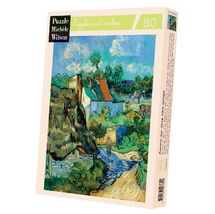 Auvers-sur-Oise von Van Gogh A1209-80 Puzzle Michele Wilson 1