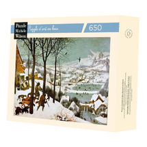 Die Jäger im Schnee by Bruegel A248-650 Puzzle Michele Wilson 1