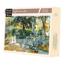 Die Gärten des Alcazar von Rodriguez A597-350 Puzzle Michele Wilson 1