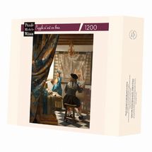 Die Malkunst von Vermeer A827-1200 Puzzle Michele Wilson 1