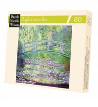 Die japanische Brücke von Monet A910-80 Puzzle Michele Wilson 1