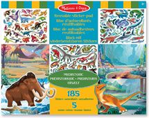 175 wiederverwendbare Aufkleber - Prähistorische Tiere MD-19341 Melissa & Doug 1