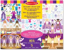 wiederverwendbare Aufkleber - Dress up Thema MD-14198 Melissa & Doug 1