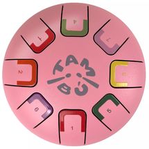 Zungentrommel 8 Töne rosa JCTMB06P Tambú 1
